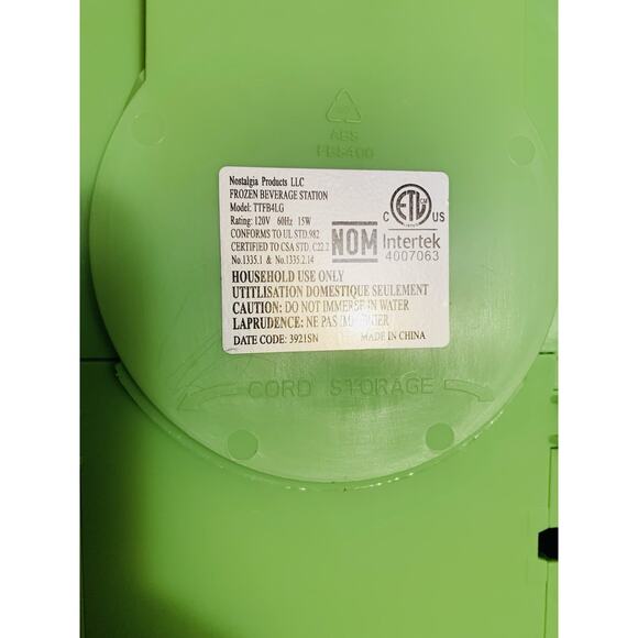 Taco Tuesday Frozen Beverage Station Nostalgia 40oz Mixer Tested See Photos - Picture 12 of 13